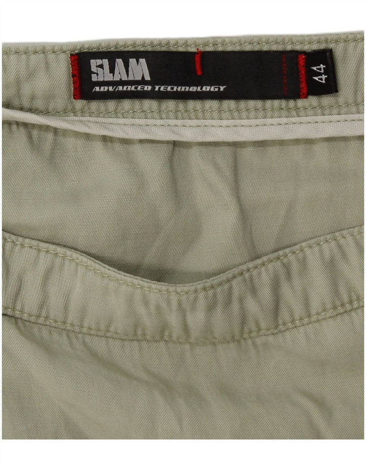 Slam Damen gerader Rock IT 44 Medium W30 Khaki