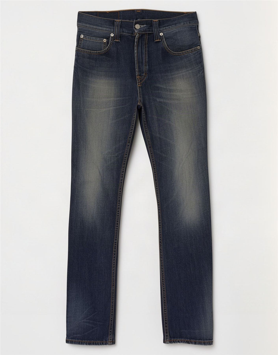 Levi's Herren 506 Straight Jeans W30 L34 Marineblaue Baumwolle