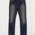 Levi's Herren 506 Straight Jeans W30 L34 Marineblaue Baumwolle