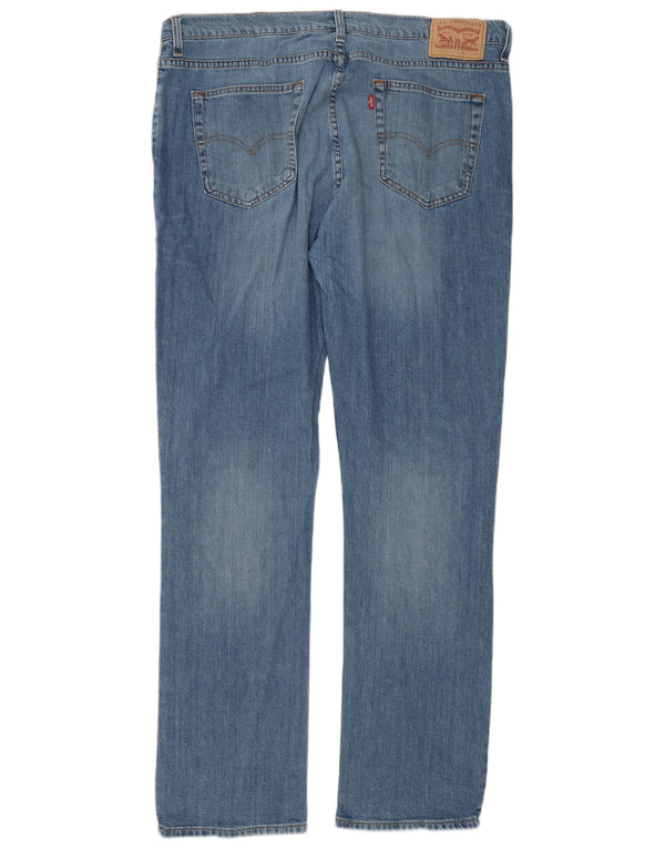 Levi's Herren Slim Jeans W40 L34 Blaue Baumwolle