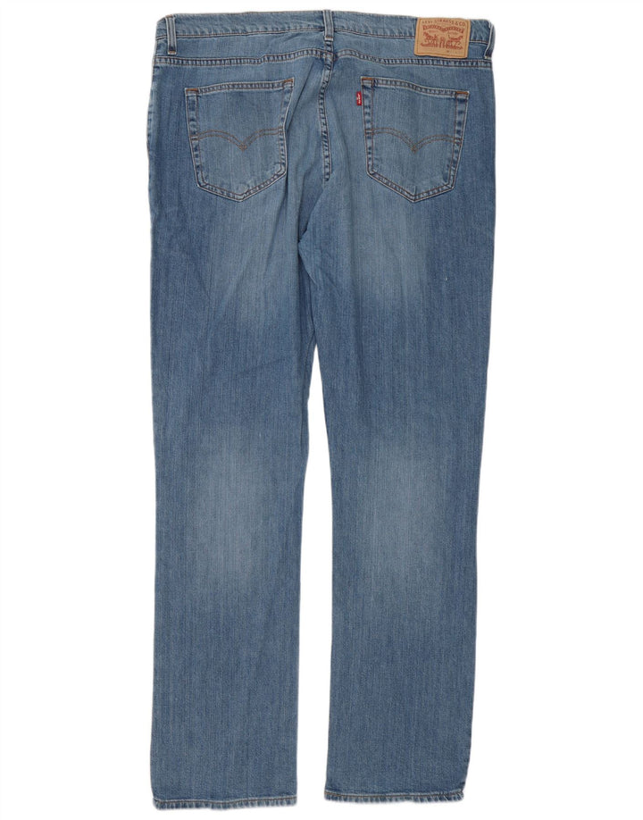 Levi's Herren Slim Jeans W40 L34 Blaue Baumwolle