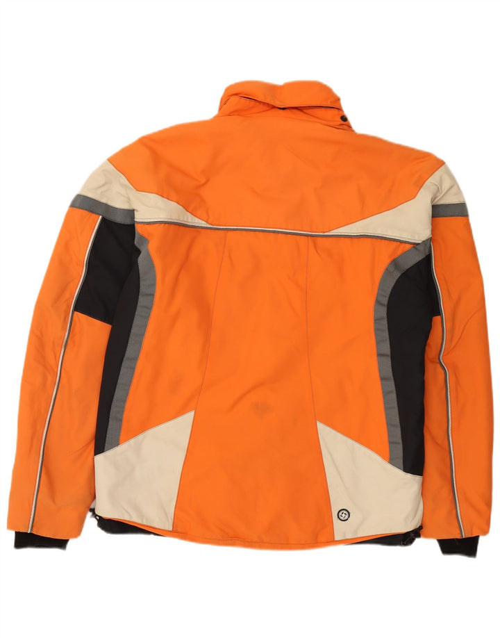 Colmar Herren Skijacke IT 50 Mittelorange Farbblock