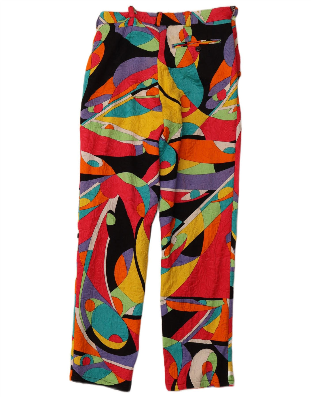 VINTAGE Damen-Chinohose mit hoher Taille, Größe 46, Größe L, W30, L28, Mehrfarbig