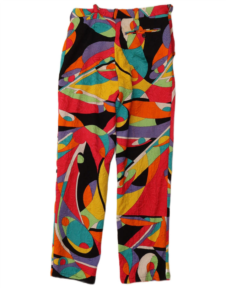 VINTAGE Damen-Chinohose mit hoher Taille, Größe 46, Größe L, W30, L28, Mehrfarbig