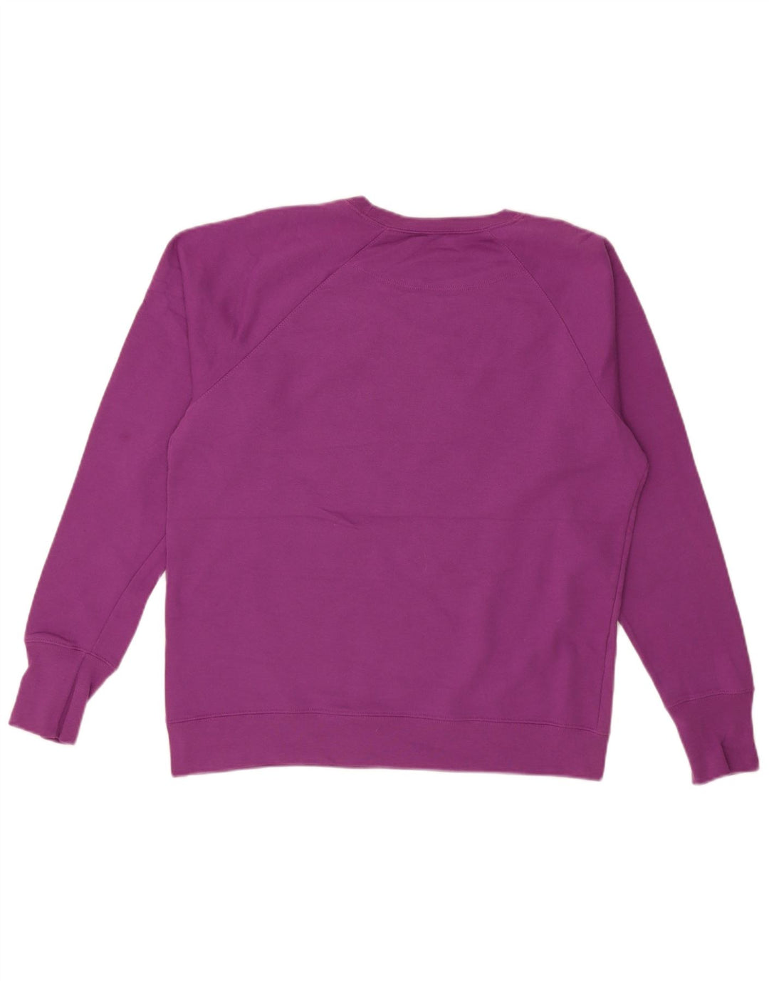 Champion Womens Graphic Sweatshirt Pullover UK 16 Large Lila Polyester