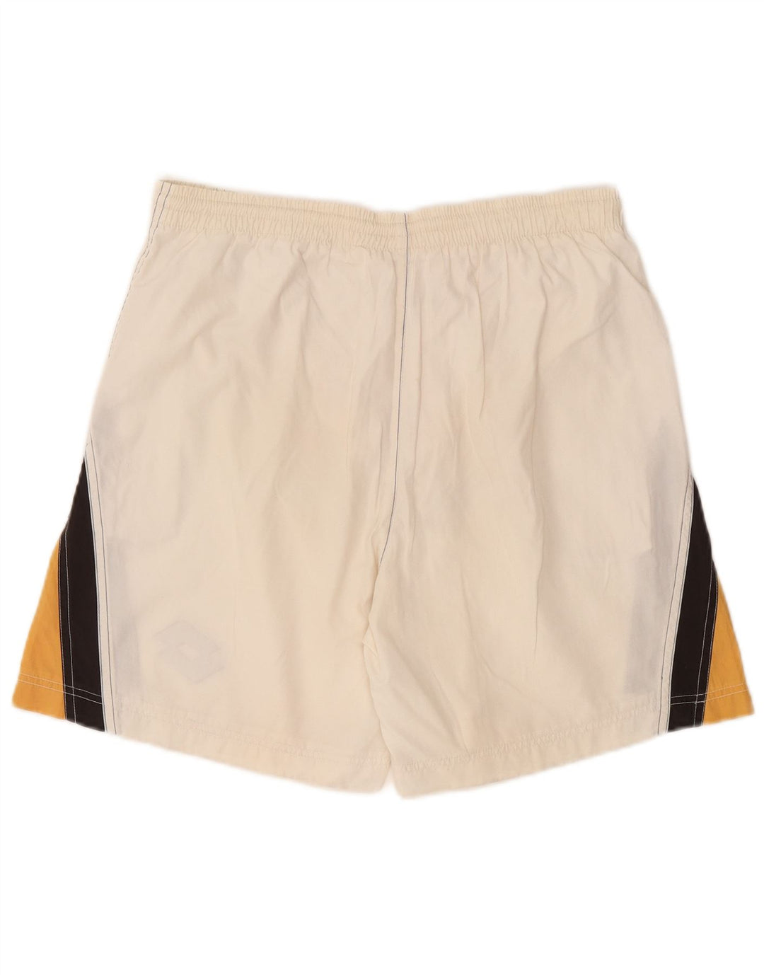 Lotto Herren-Sportshorts, UK 40/42, groß, weißes Farbblock-Polyester