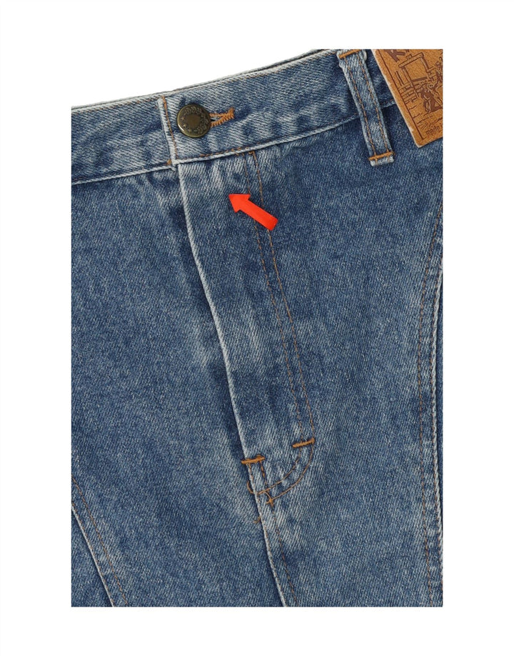 RANCHEROS Womens Denim Skirt W26 Small Blue Vintage Rancheros and Second-Hand Rancheros from Messina Hembry 