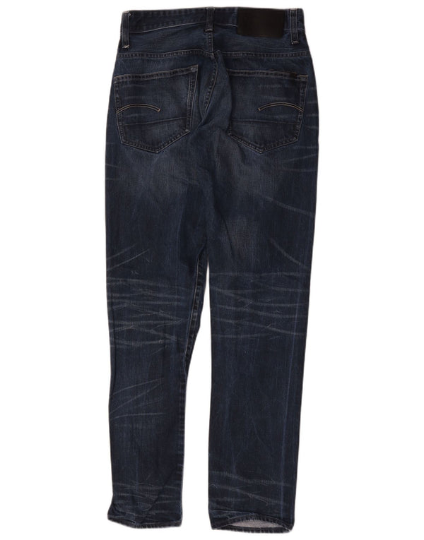 G-Star Damen 3301 Tapered Jeans W29 L34 Marineblau