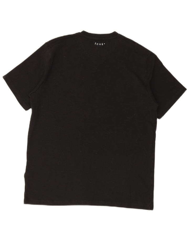 FRENCH CONNECTION Herren T-Shirt Top XL Schwarz