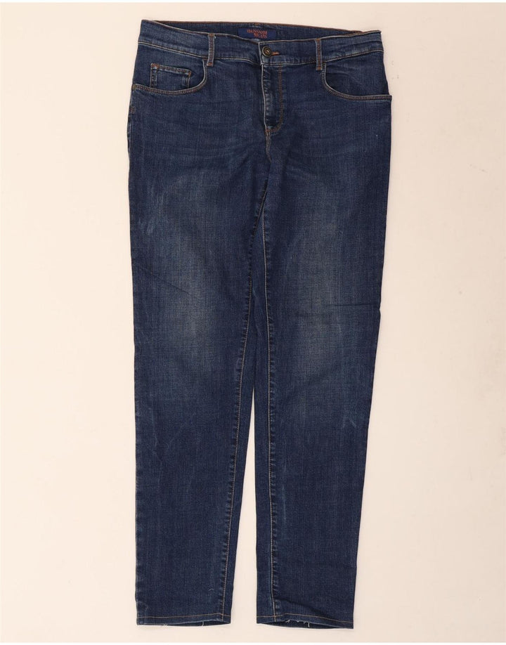 TRUSSARDI Herren Slim Jeans W33 L30 Blaue Baumwolle