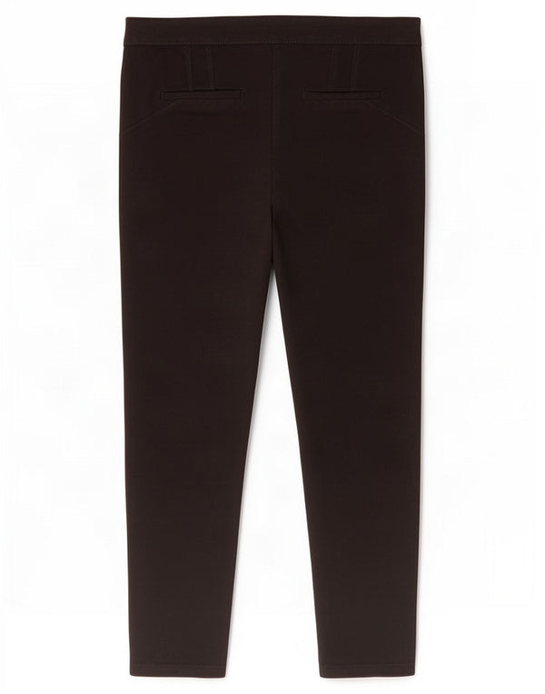 Marks & Spencer Damen-Hose, kurz geschnitten, UK 16, Größe L, W34, L25, schwarze Viskose