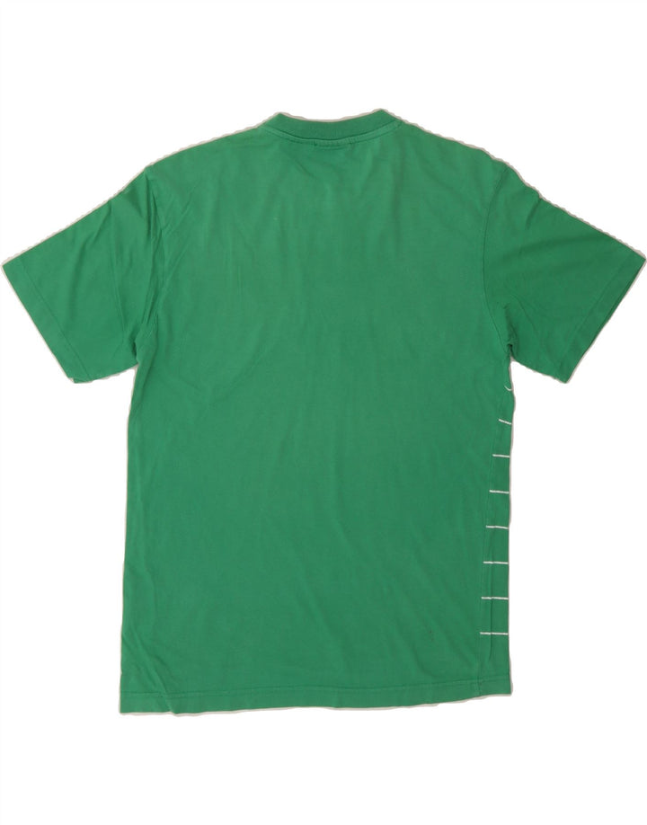 FILA Mens Graphic T-Shirt Top Small Green Striped Cotton Vintage Fila and Second-Hand Fila from Messina Hembry 