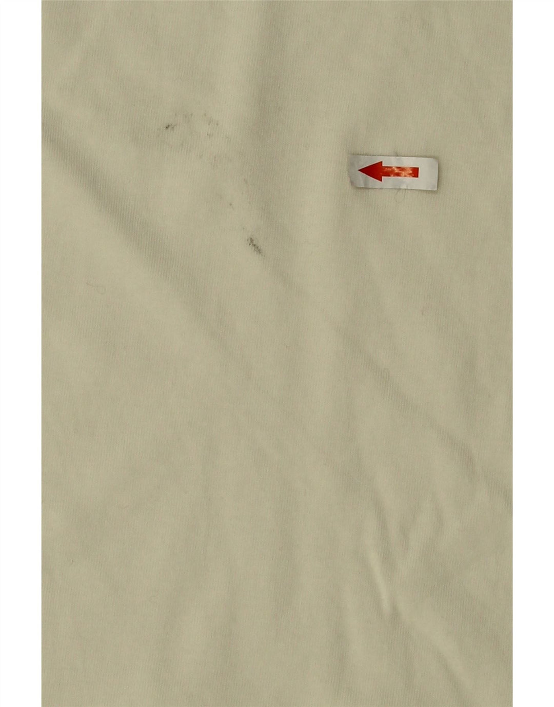 Vans Herren Grafik-Oberteil, langärmelig, Größe S, cremefarbene Baumwolle