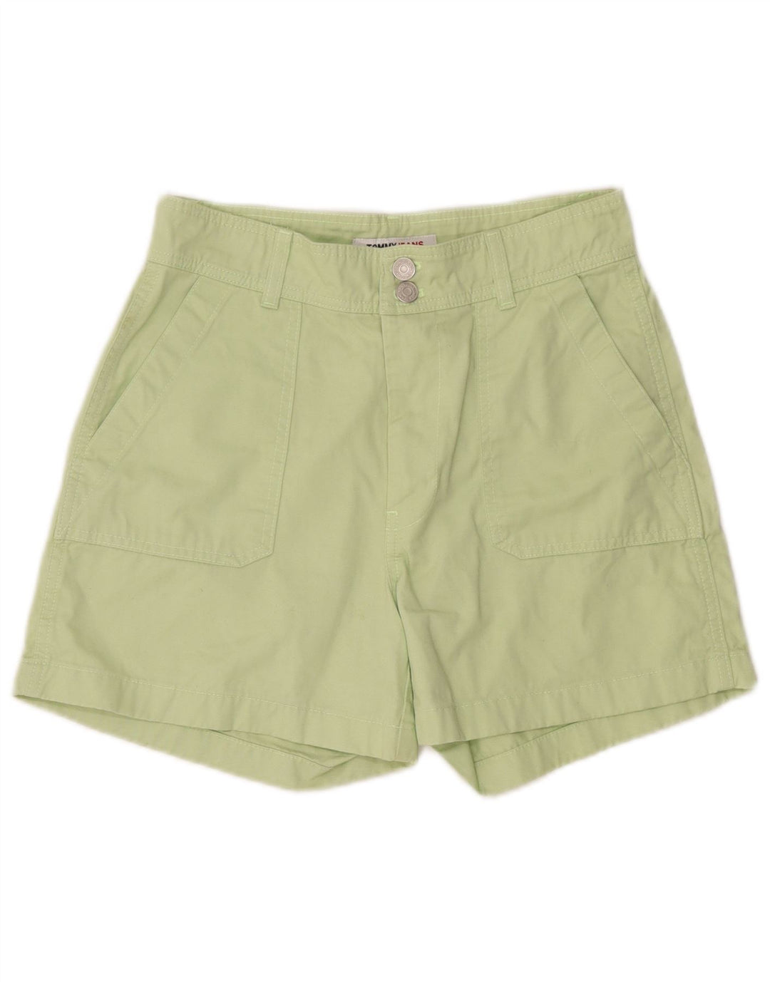 Tommy Hilfiger Damen Chinoshorts W30 Mittelgrün