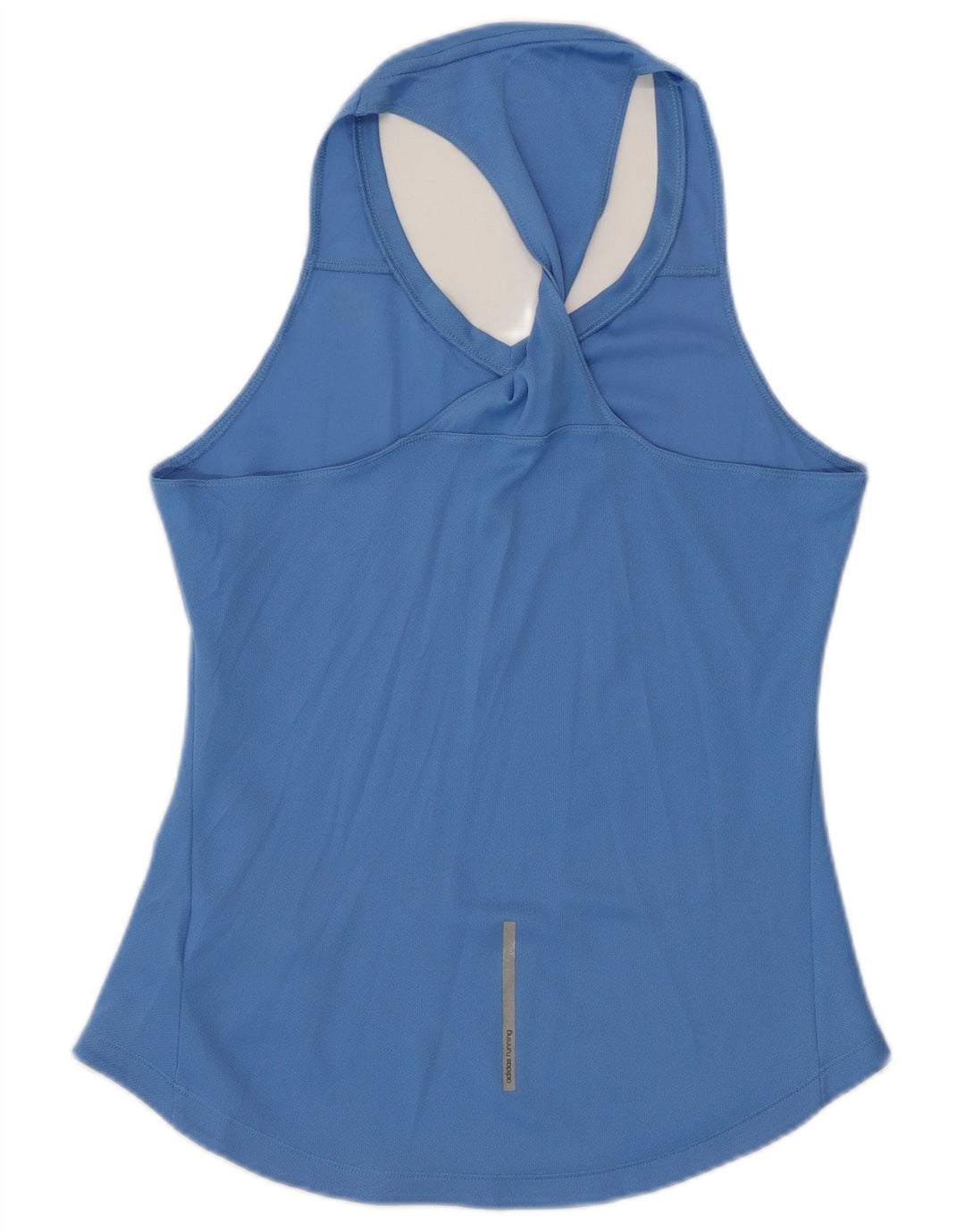 Adidas Damen Climalite Weste Top UK 8/10 Small Blau Polyester