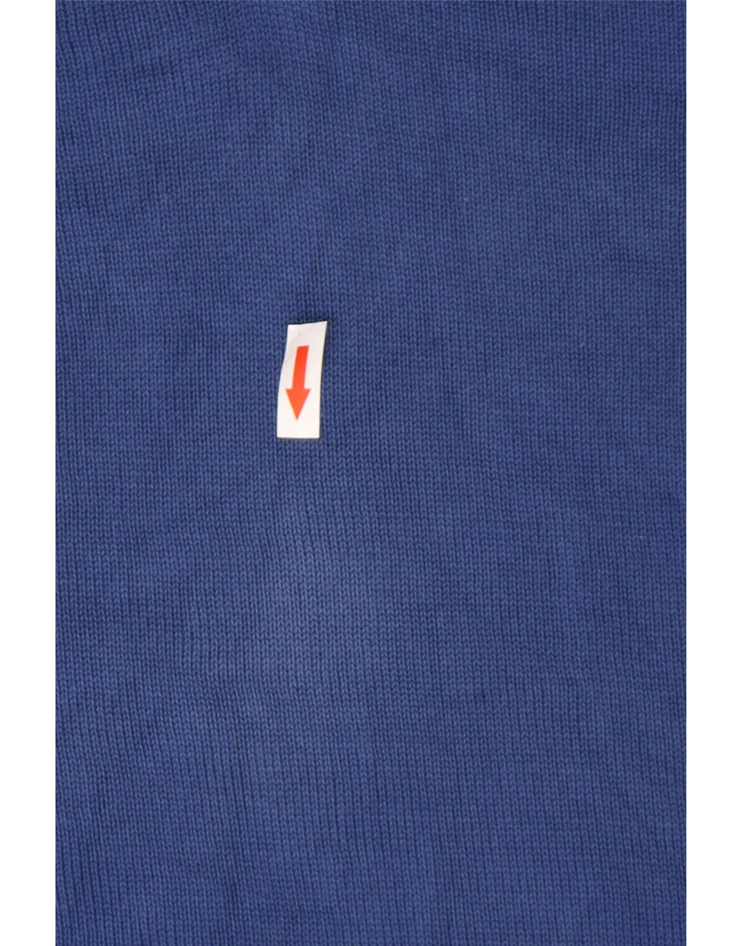 Marks & Spencer Herren-Pullover, reguläre Passform, V-Ausschnitt, Größe L, Blau, Baumwolle