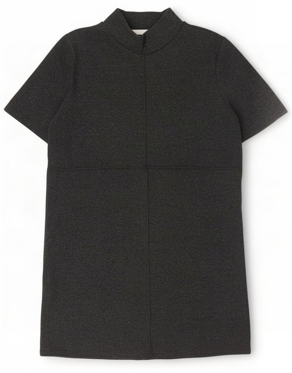 Zara Damen Pulloverkleid UK 16 Large Grau Polyester