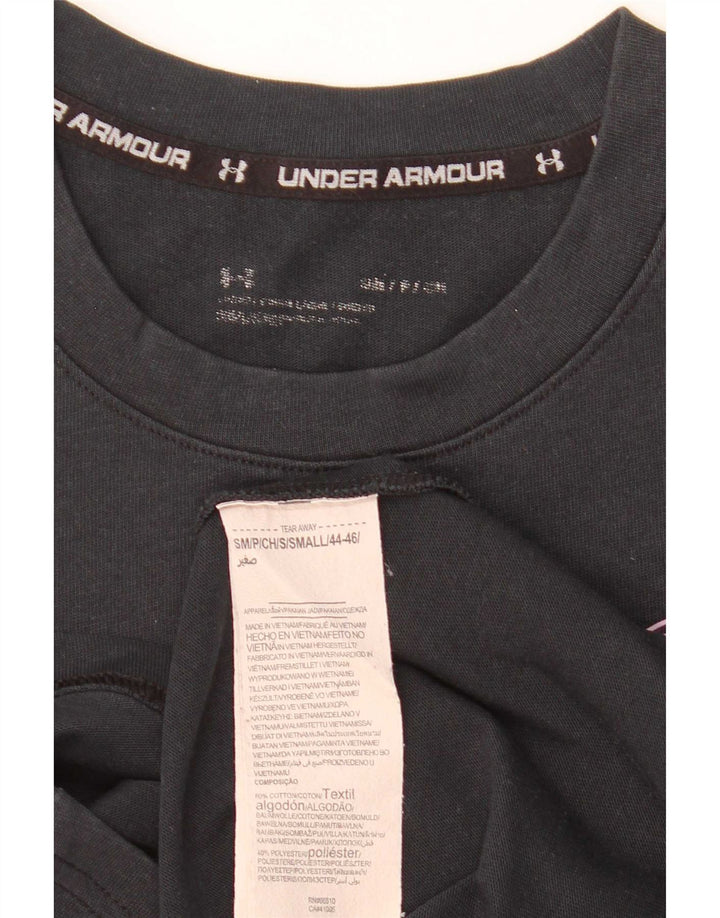 Under Armour Herren-T-Shirt mit Grafik, Größe S, schwarze Baumwolle