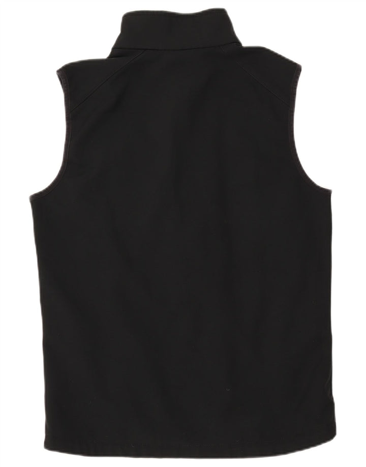 COLUMBIA Herren ärmellose Trainingsjacke aus mittelschwarzem Polyester