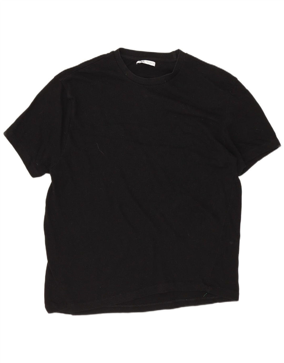 ZARA Herren T-Shirt Top XL Schwarz