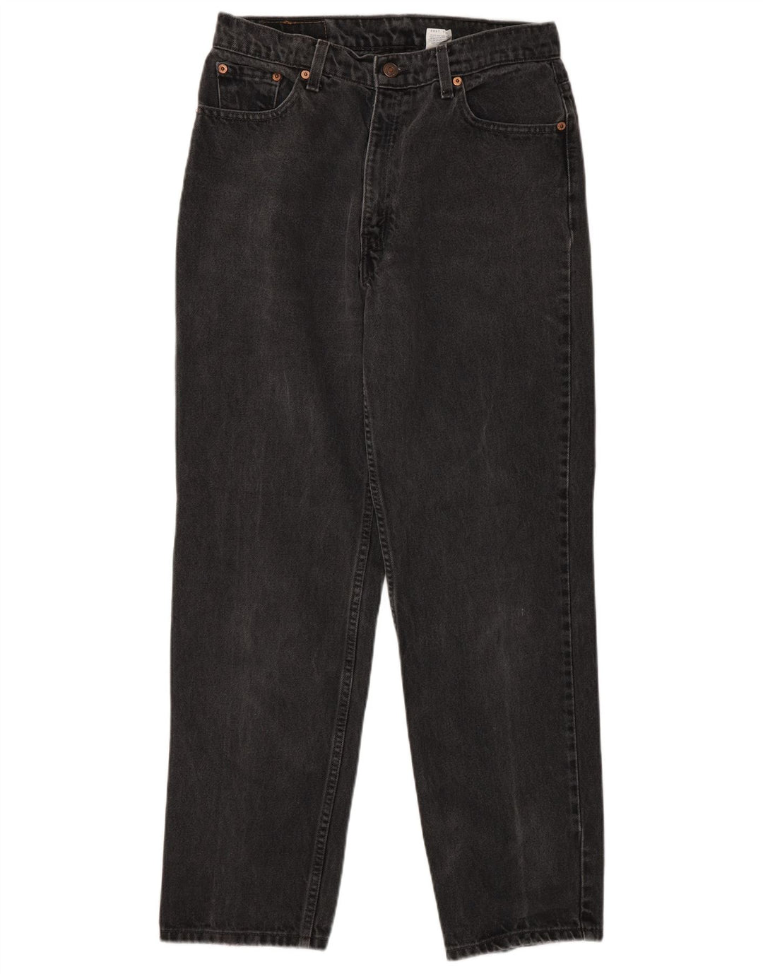 Levi's Damen 512 High Rise Straight Jeans US 12 Large W30 L30 Grau