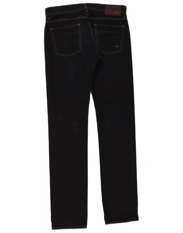 Tommy Hilfiger Herren Slim Jeans W30 L34 Marineblau Baumwolle
