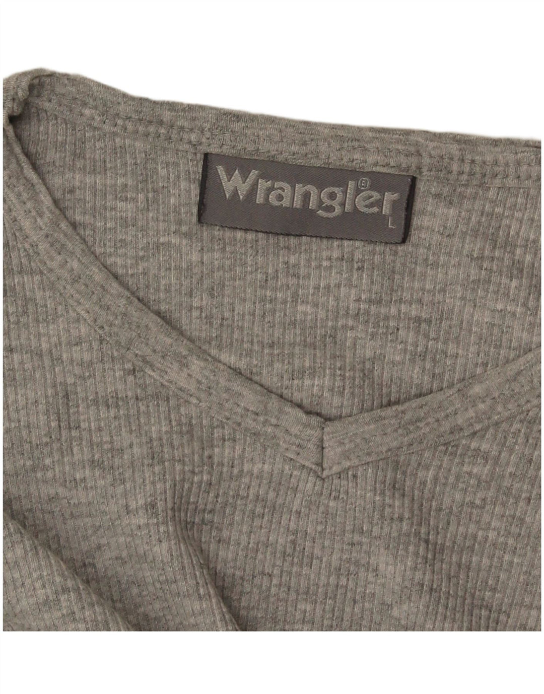 Wrangler Damen Top Langarm UK 14 Large Grau