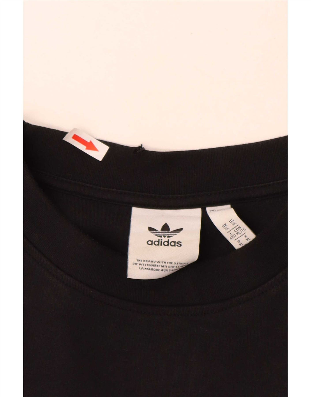 Adidas Herren Sweatshirt Pullover XL Schwarz Baumwolle