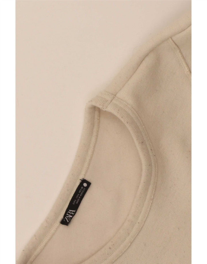 Übergroßer Sweatshirt-Pullover für Damen von Zara, Gr