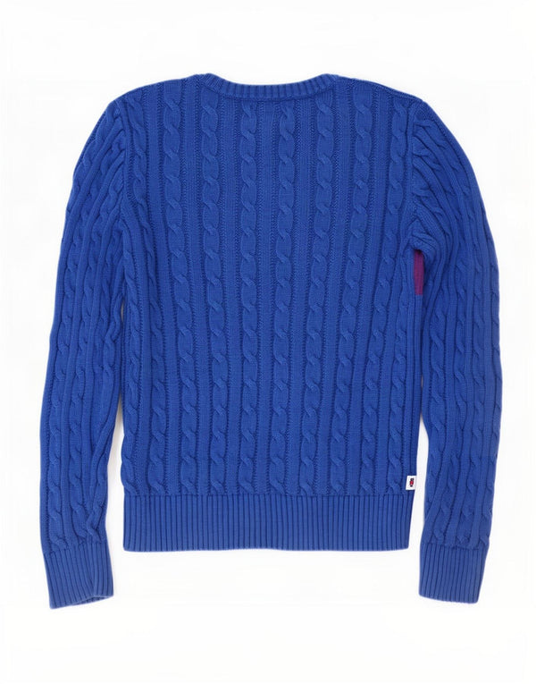 Polo Ralph Lauren Jungen-Pullover mit U-Boot-Ausschnitt, 15–16 Jahre, XL, Blau