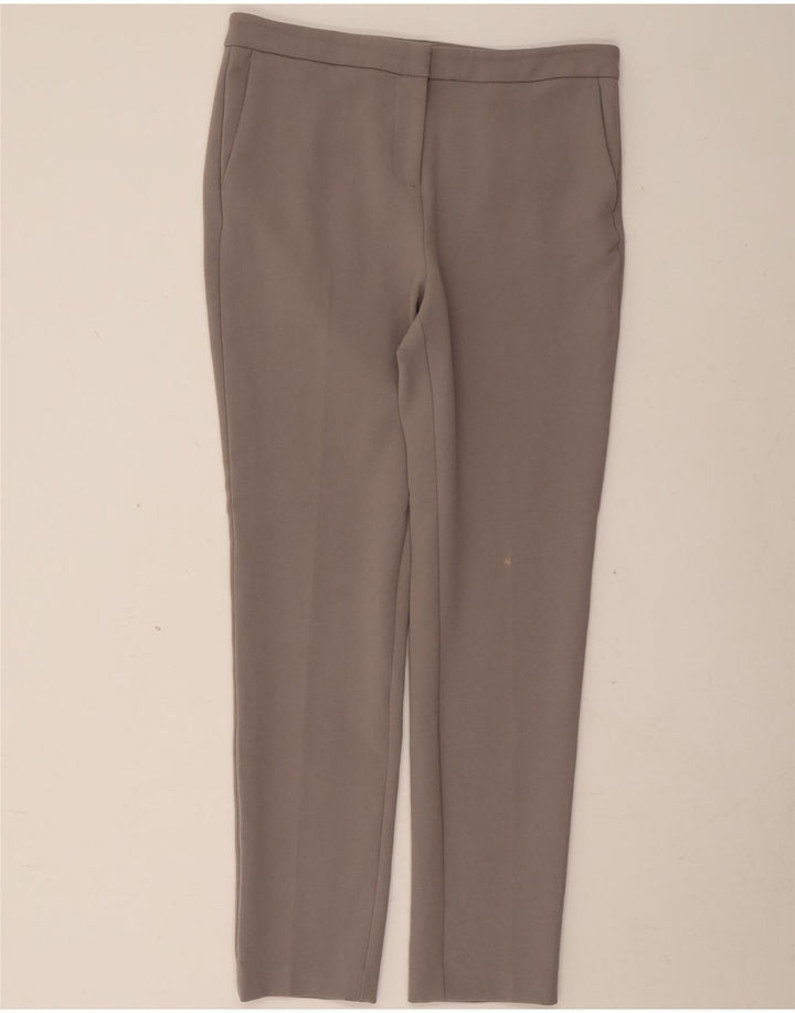 Marks & Spencer Slim Chino-Hose für Damen, UK 12, M, W32, L29, Grau