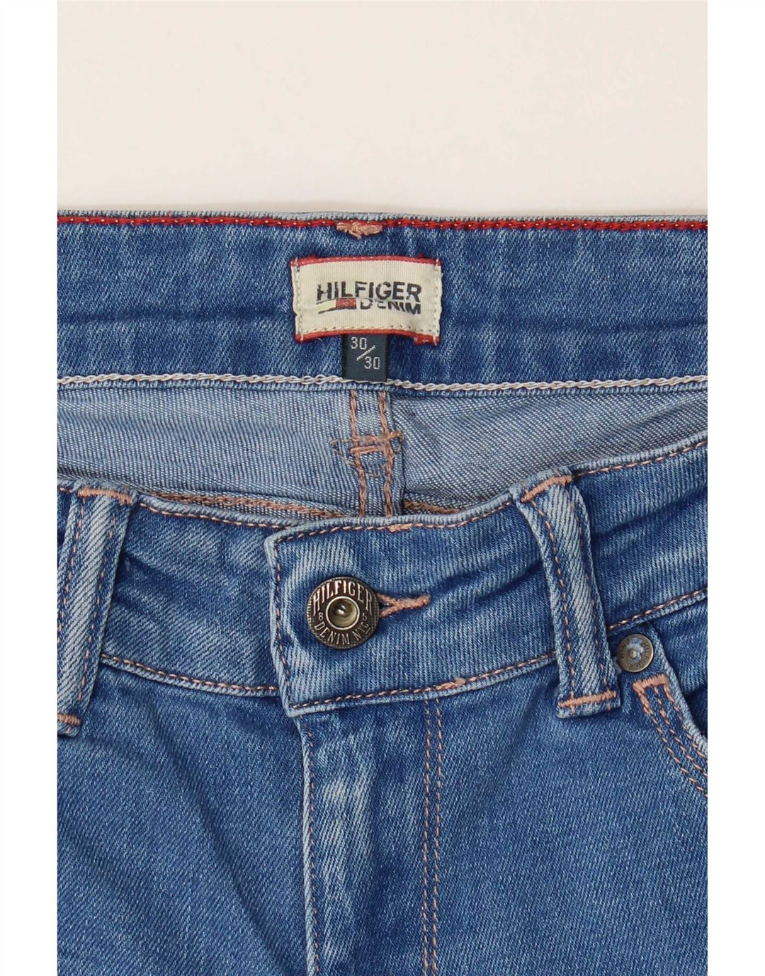 Tommy Hilfiger Damen Skinny Jeans W30 L30 Blau