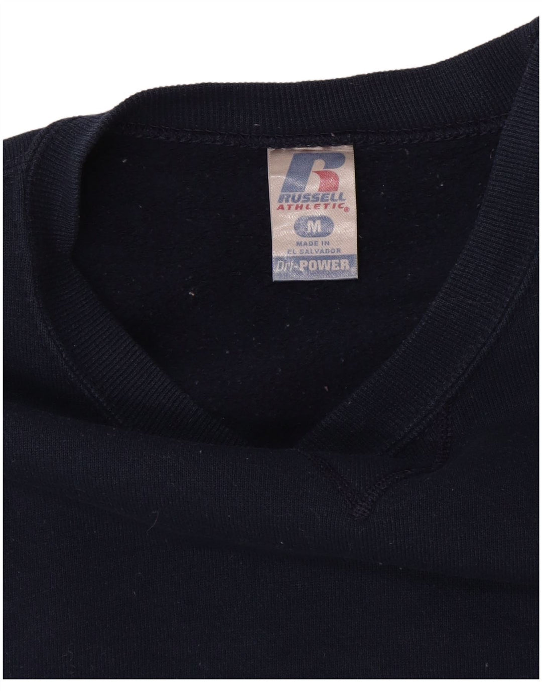 Russell Athletic Herren-Sweatshirt-Pullover, mittleres Marineblau, Polyester