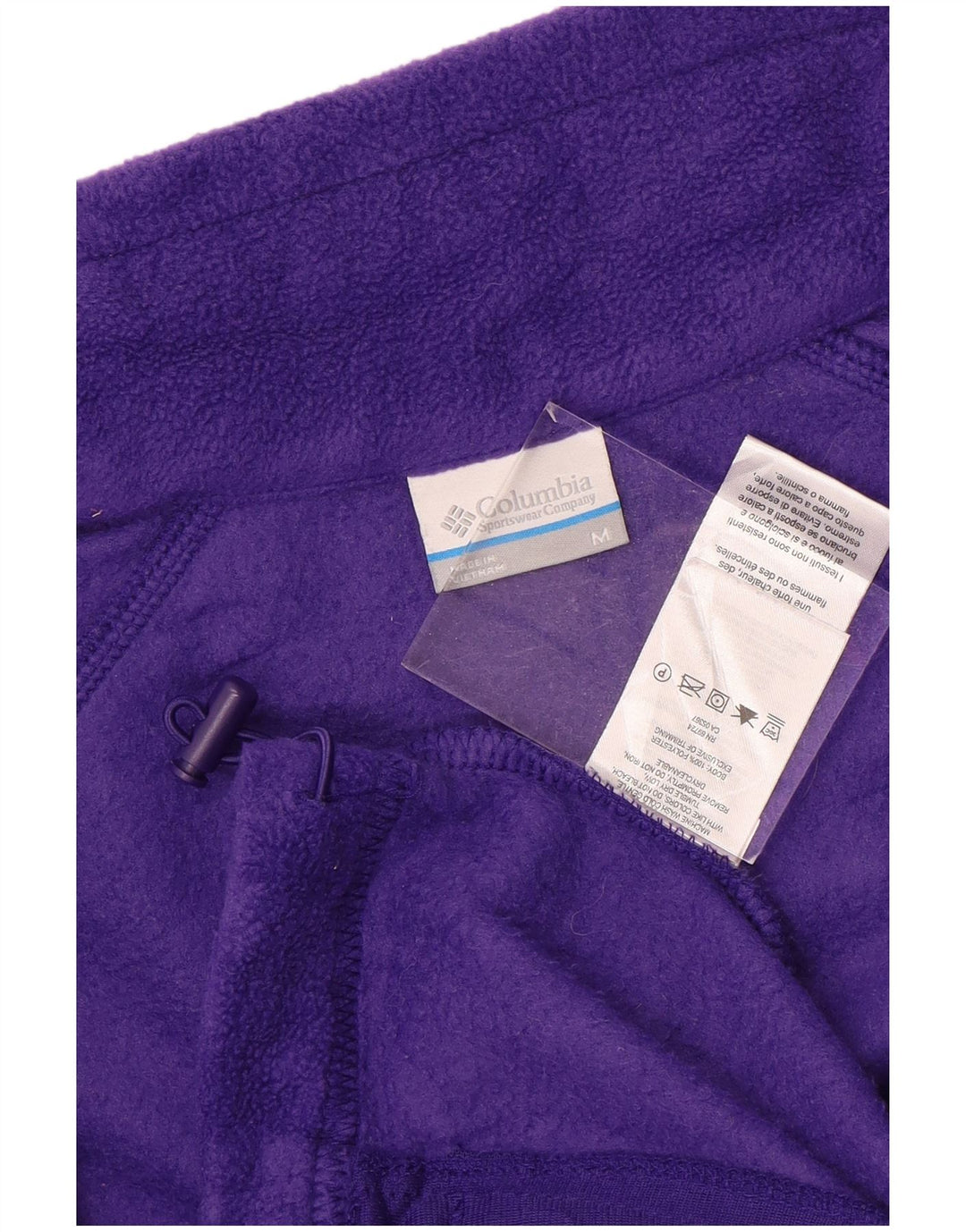 Columbia Damen Fleecejacke UK 14 Medium Purple Polyester