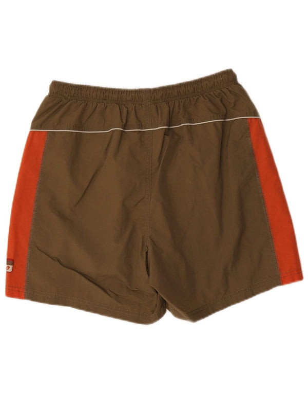Lotto Herren-Badeshorts, UK 40/42, groß, Khaki, Colourblock-Nylon