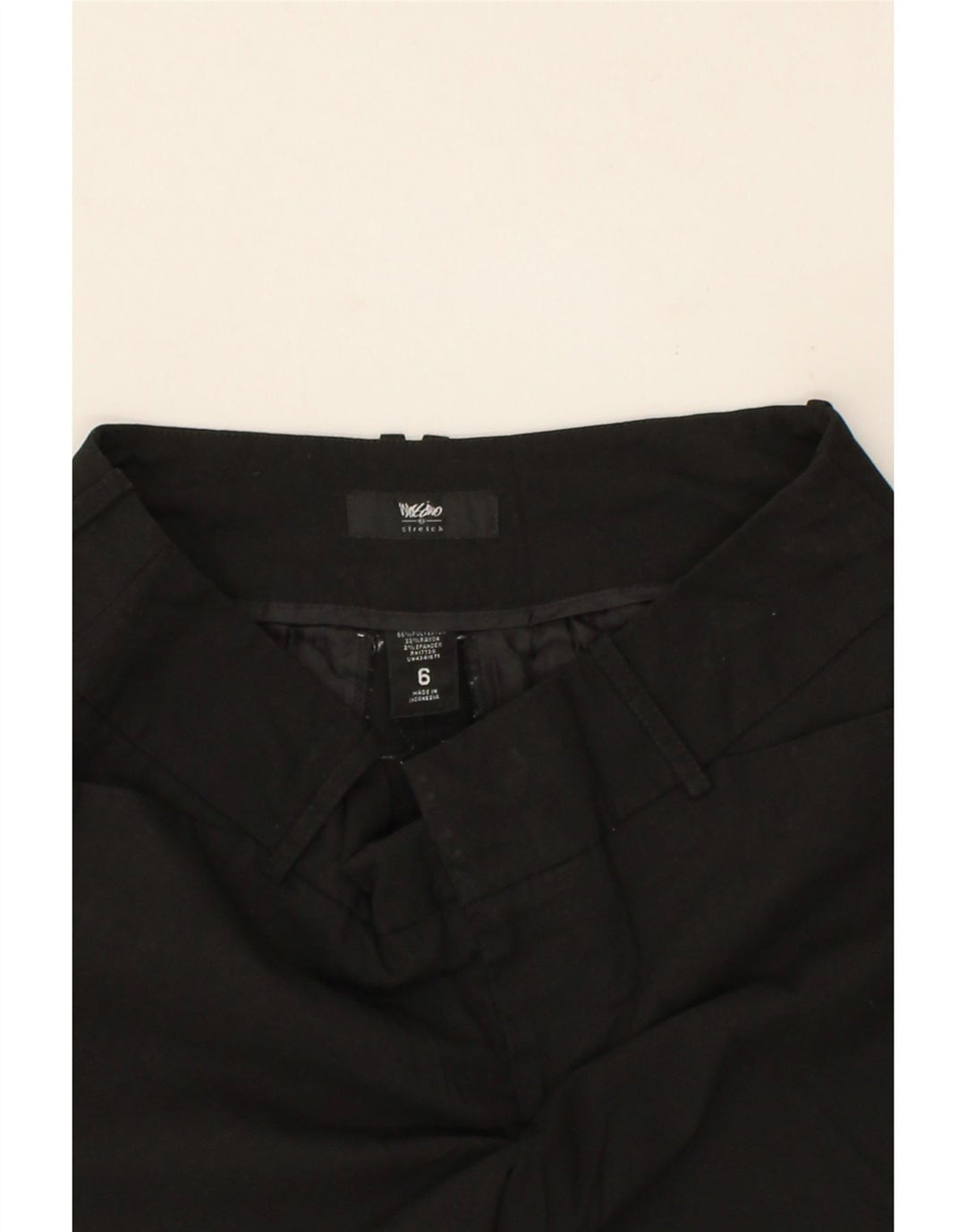 MOSSIMO Womens Stretch Bootcut Casual Trousers US 6 Medium W30 L28 Black Vintage Mossimo and Second-Hand Mossimo from Messina Hembry 