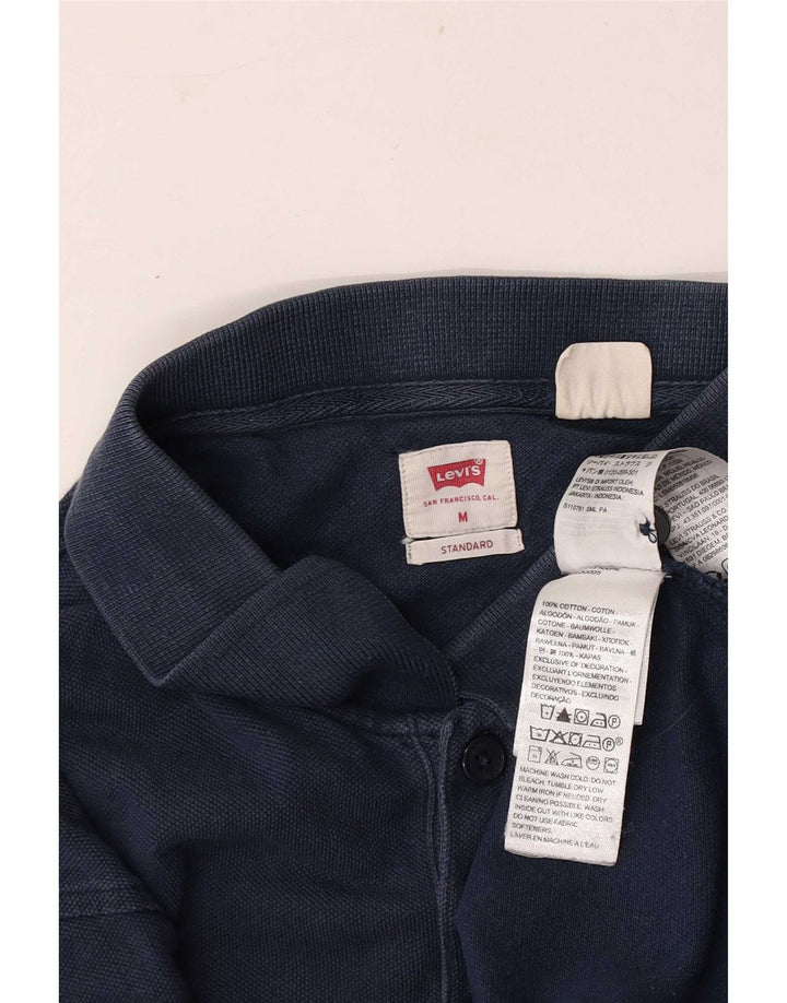 Levi's Herren-Standard-Poloshirt, mittelgroß, marineblau, Baumwolle