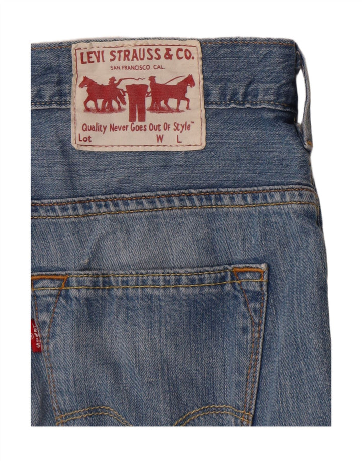 Levi's Damen Straight Jeans W28 L26 Blau