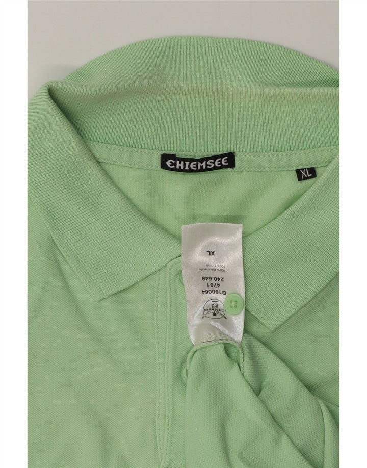 CHIEMSEE Herren Poloshirt XL Grün Baumwolle