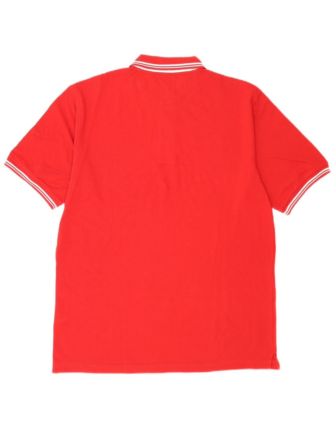 Asics Herren Poloshirt XL, rote Baumwolle