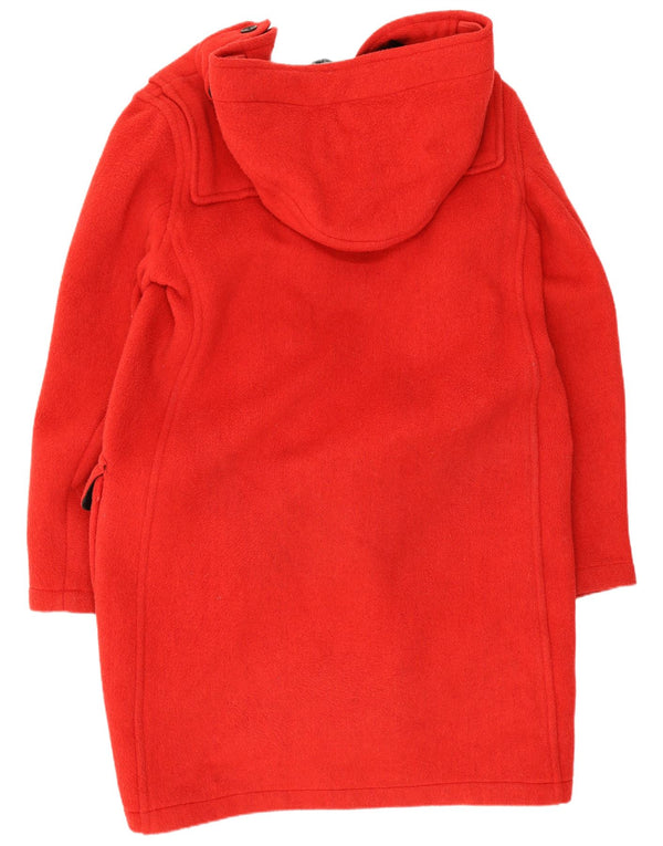 MONTGOMERY Damen-Dufflecoat mit Kapuze, UK 16, große rote Wolle