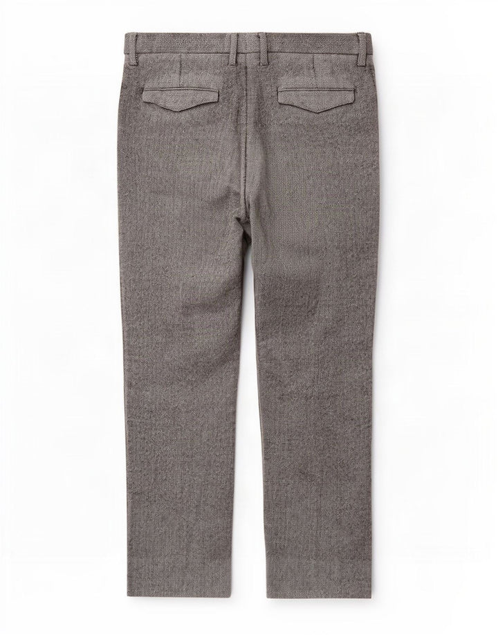 Marks & Spencer Herren-Anzughose „Autograph“, W36, L28, graues Fischgrätenmuster