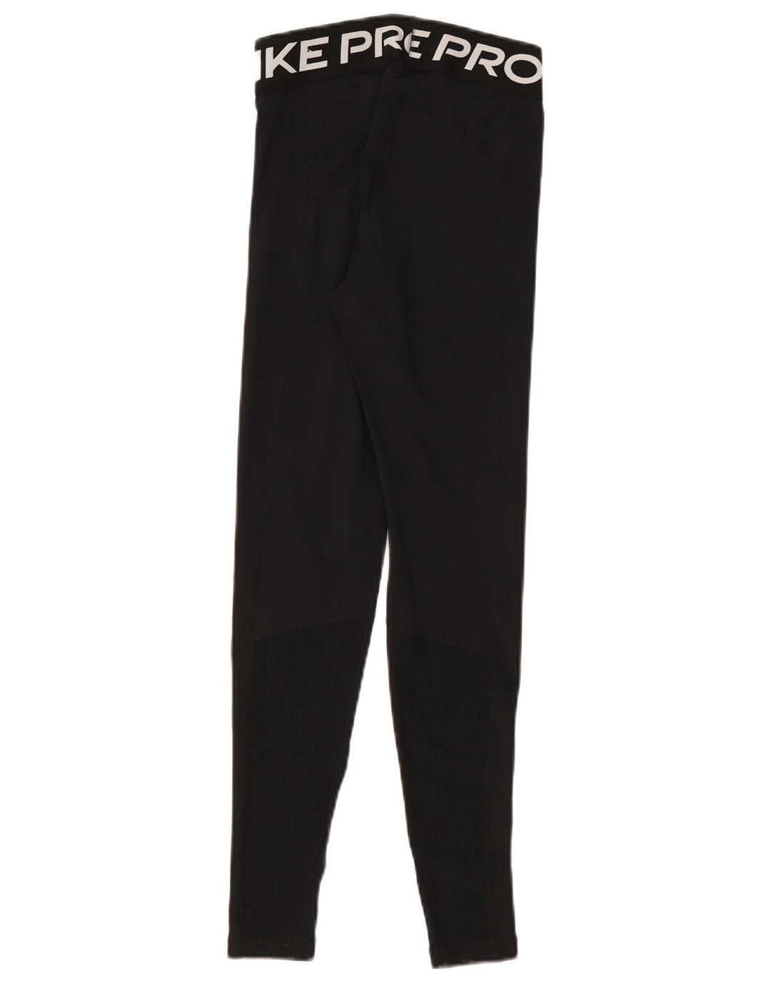 NIKE Womens Dri Fit Graphic Leggings UK 4 XS Schwarz Polyester