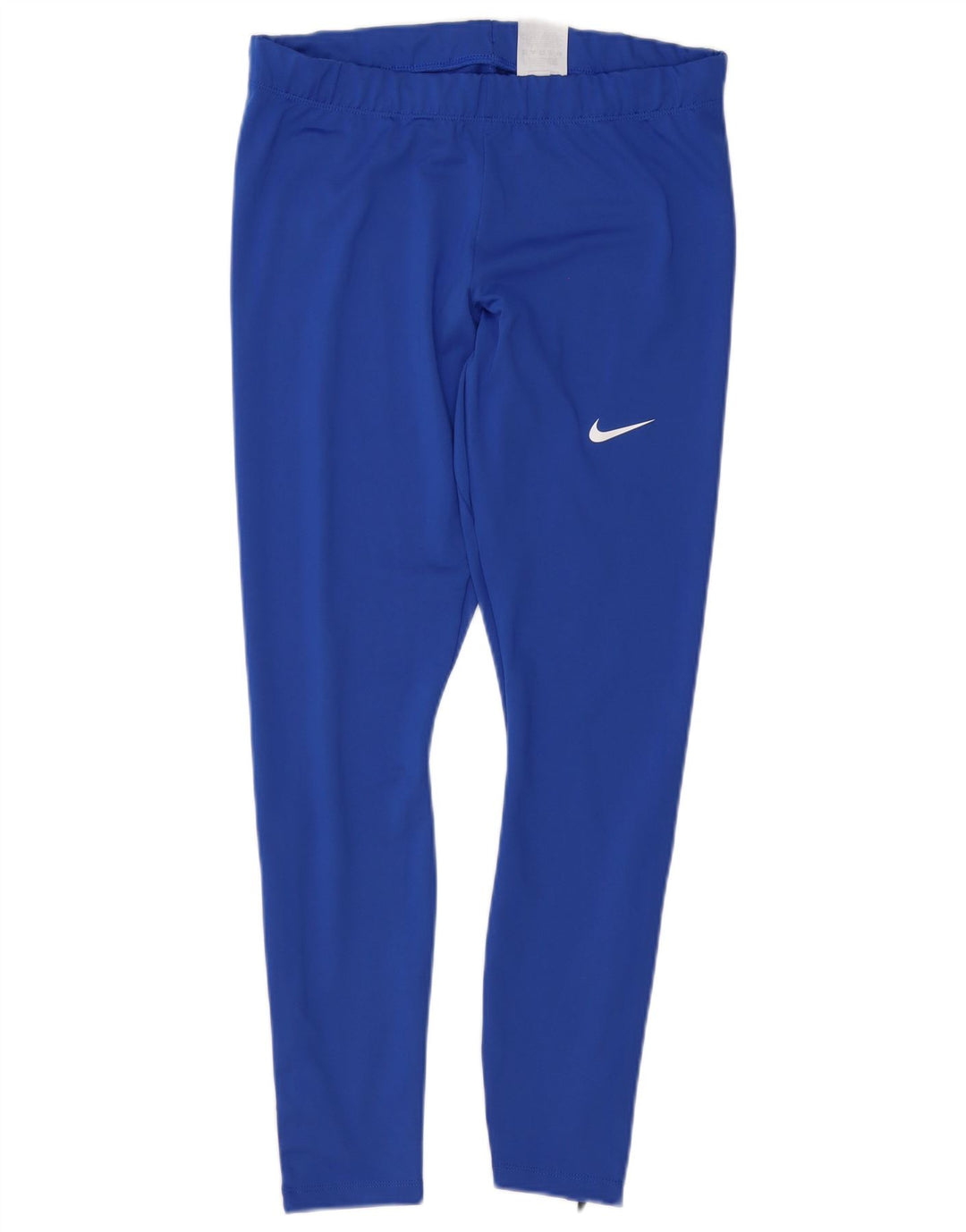 Nike Damen Dri Fit Leggings UK 14 Large Blau Polyester