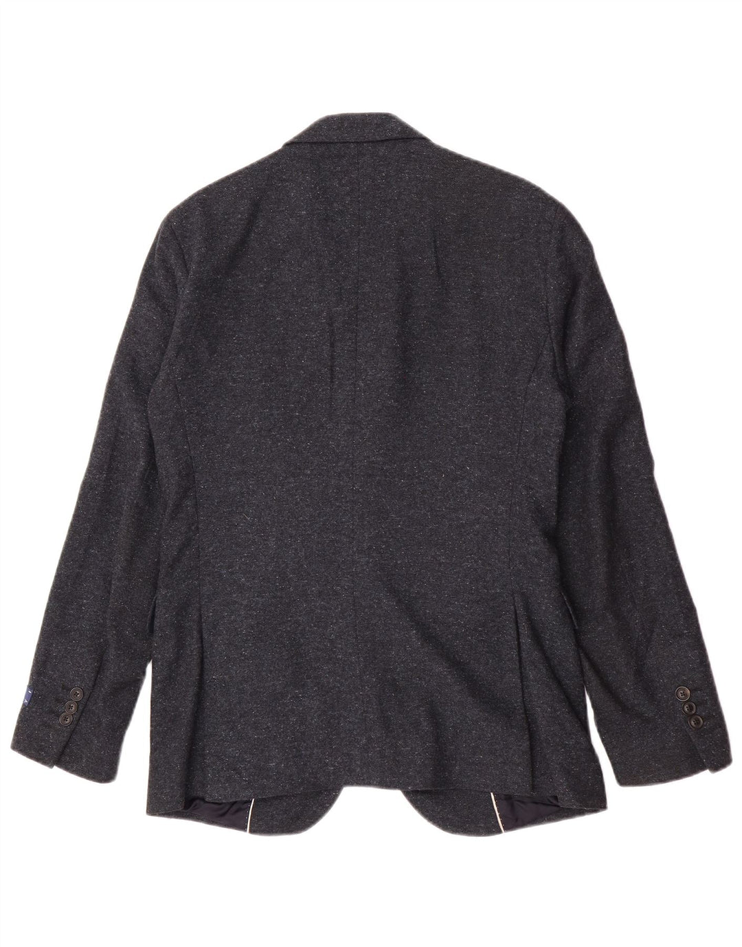 Gant Herren-Blazer mit 2 Knöpfen, Größe S, Marineblau, Wolle, UK 36