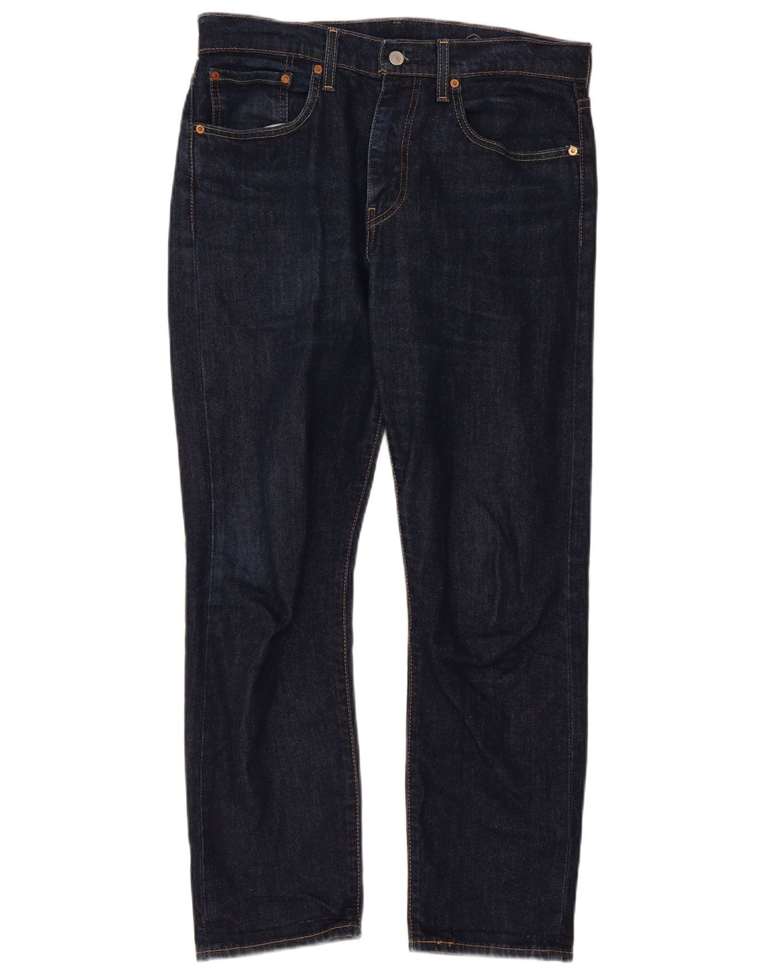 Levi's Damen 502 Straight Jeans W32 L30 Marineblau