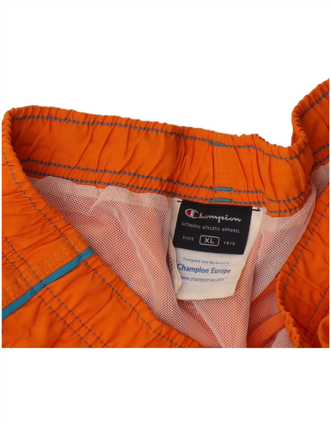 Champion Herren Graphic Badeshorts XL Orange Polyester