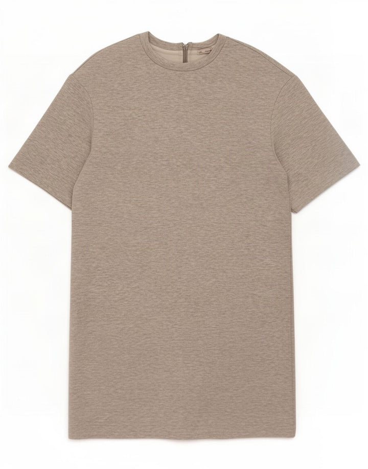 Gap Damen-Pulloverkleid, Größe 46, Größe L, grau, Polyester