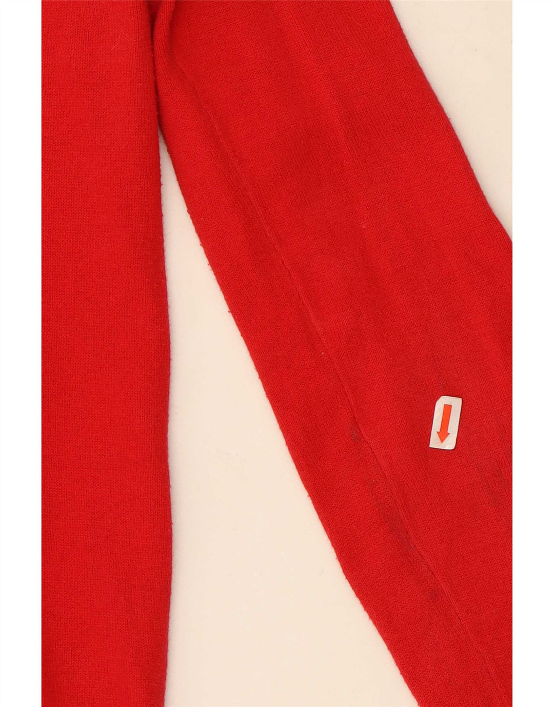 Zara Damen-Cardigan-Pullover UK 14 Große rote Baumwolle
