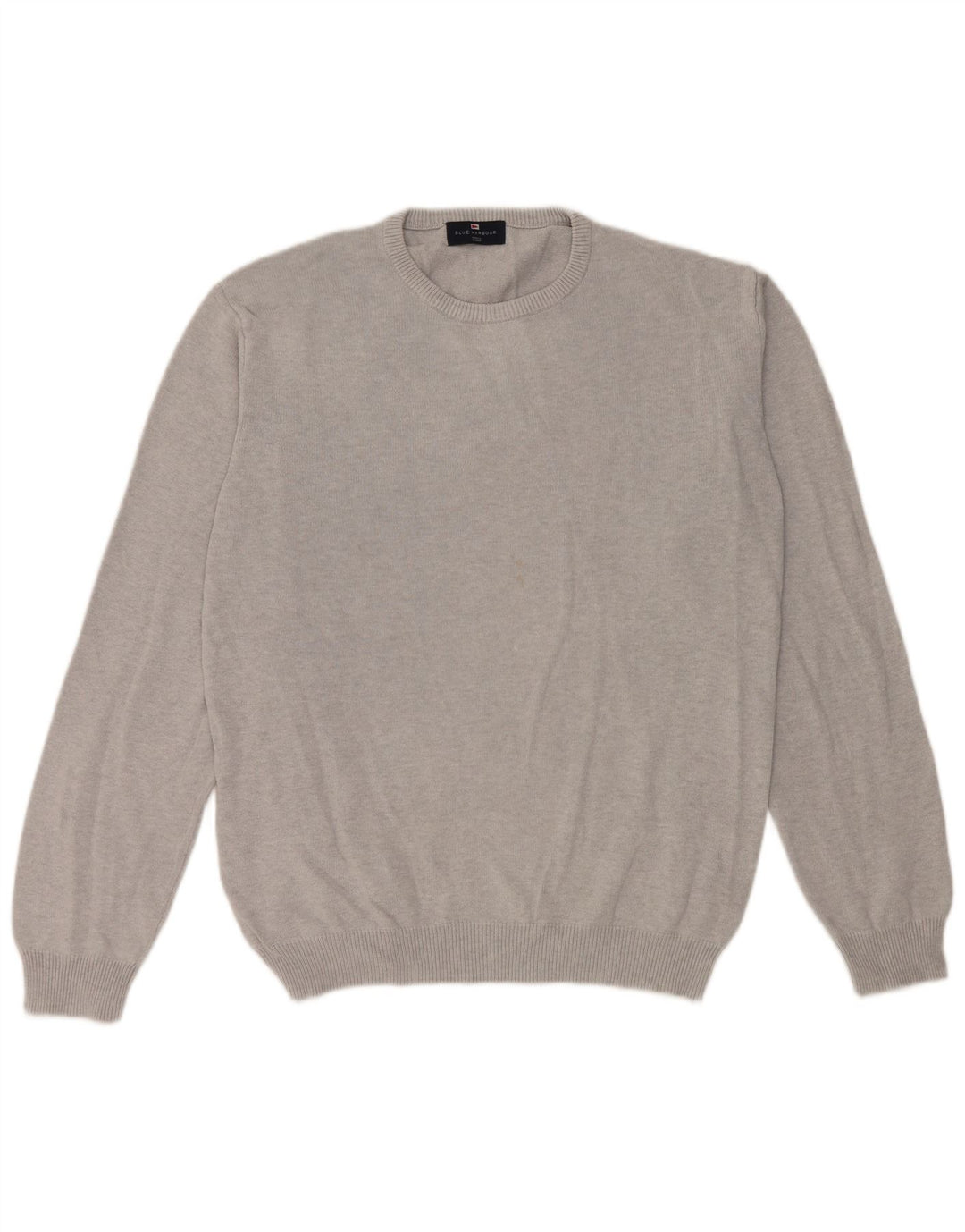 Marks & Spencer Herren-Pullover mit Rundhalsausschnitt, UK 38/40, Mittelgrau